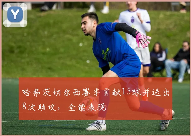 哈弗茨切尔西赛季贡献15球并送出8次助攻,全能表现